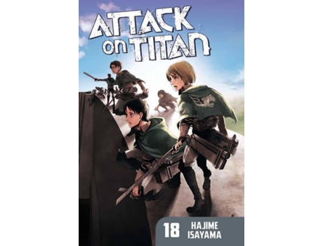 Livro Attack On Titan 18 de Hajime Isayama