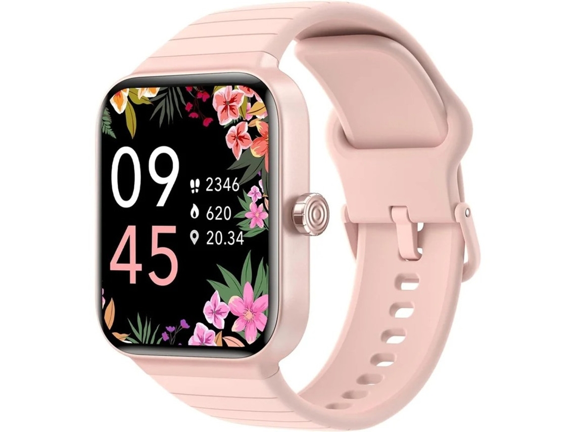 Smartwatch Bestvite Idw15 Rastreador de Fitness Rosa