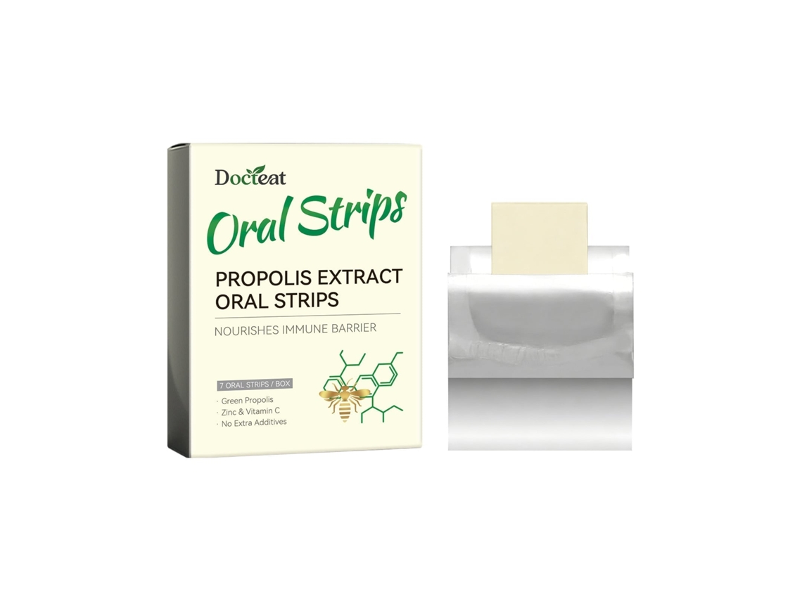 Comprimidos Oris Propolis Docteat para Cuidado Suave de Gengivas e Boca Fresca LAXISCREED