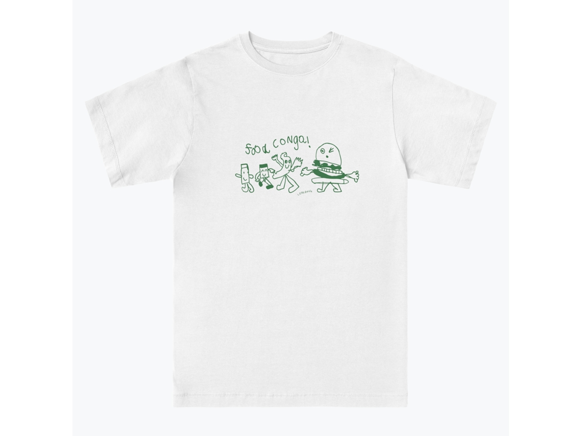 Rockinstone Food Conga (com amor, Bertie, 5) Camiseta Studio Griggs Estilo de designer exclusivo