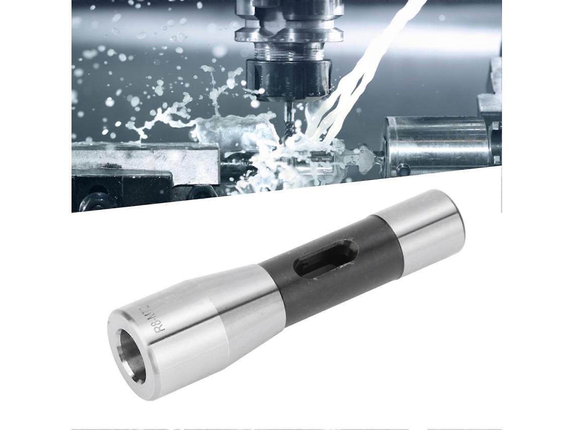 Adaptador De Encaixe De Broca R8 Para Mt2 Em Aço Liga Para Fresadora Hengjian