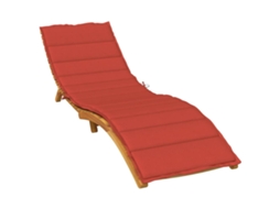 Vidaxl Almofadão Para Espreguiçadeira 200x60x4cm Mesclado Tecido