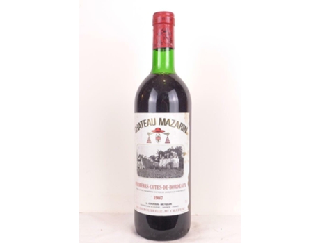 Vinho Tinto CHÂTEAU MAZARIN 1987 (75 cl - 1 unidade)