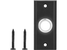 Campainha Botão Substituição, Redondo Metal Iluminado Botão Casa Or Garagem, Design À Prova D Água Com