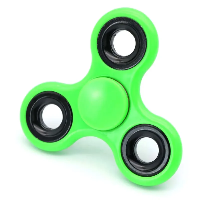 (verde) Brinquedo Giratório Antiestresse De Metal Para Aliviar O Estresse Na Ponta Dos Dedos