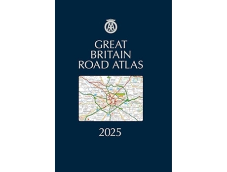 Livro AA Great Britain Road Atlas 2025 de Aa Publishing (Inglês)
