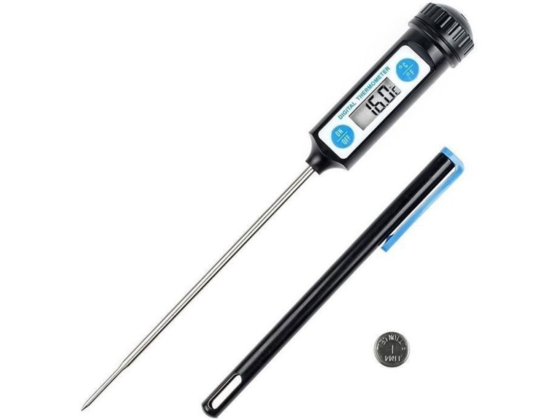 Termômetro de Cozinha com Sonda Longa e Visor LCD AQUAFORGE