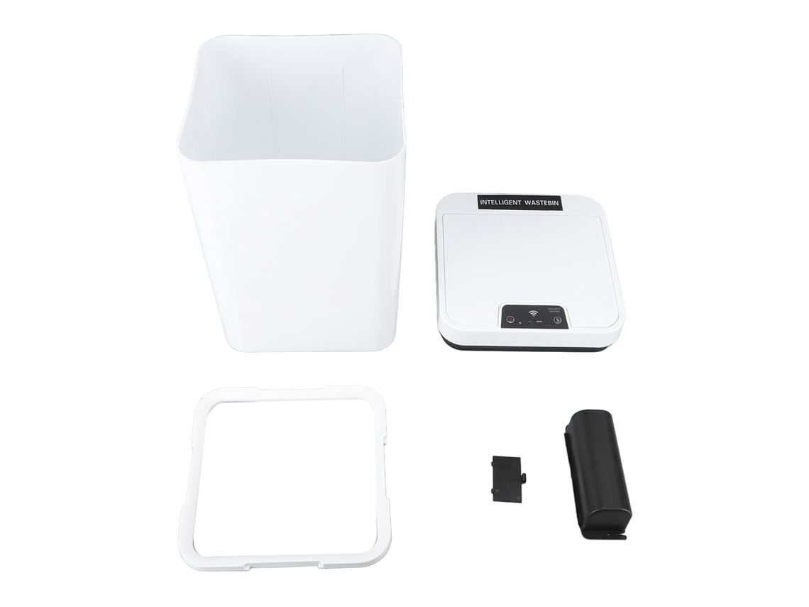 Lixeira automática touchless de 18L em plástico PP para casa, hotel ou escritório LAXISCREED