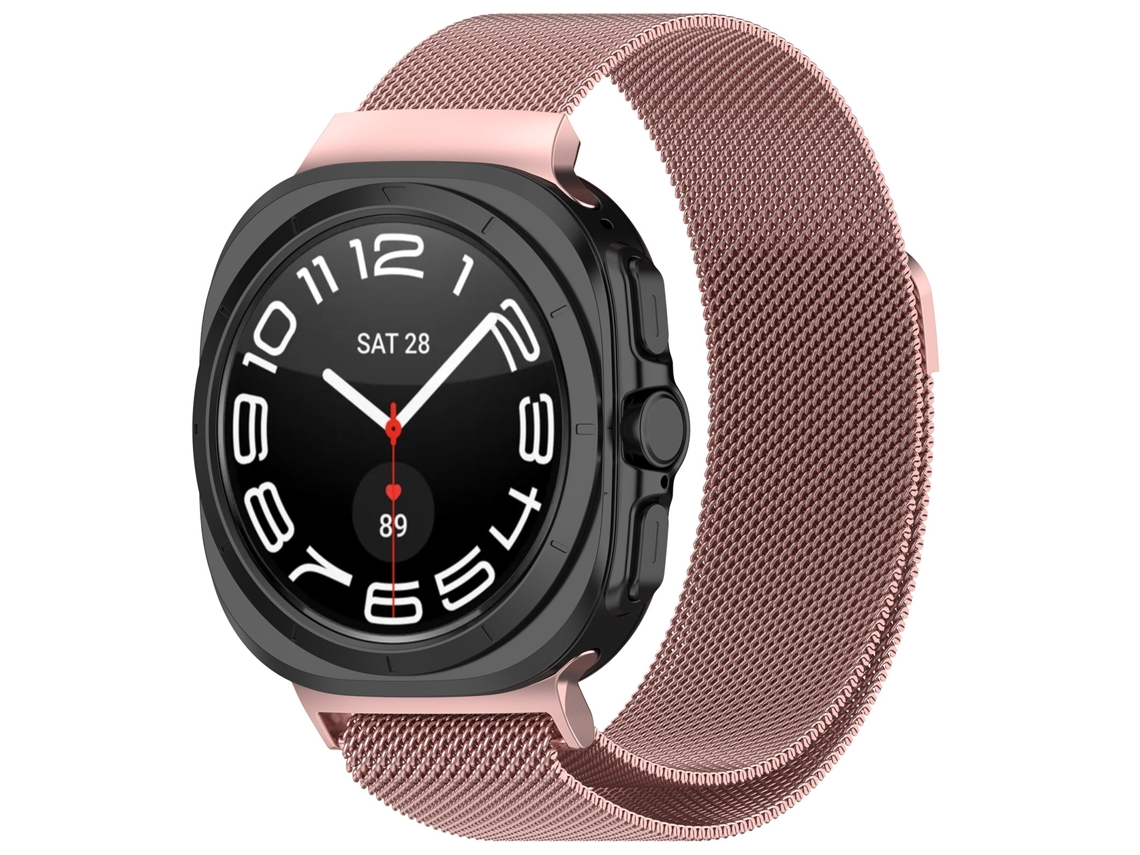 Bracelete Para Samsung Galaxy Watch Ultra2 47mm Rosa