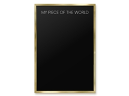 Magnetic Glass Board My Piece Of The World For The Hall Espelharte (40x60 Cm)
