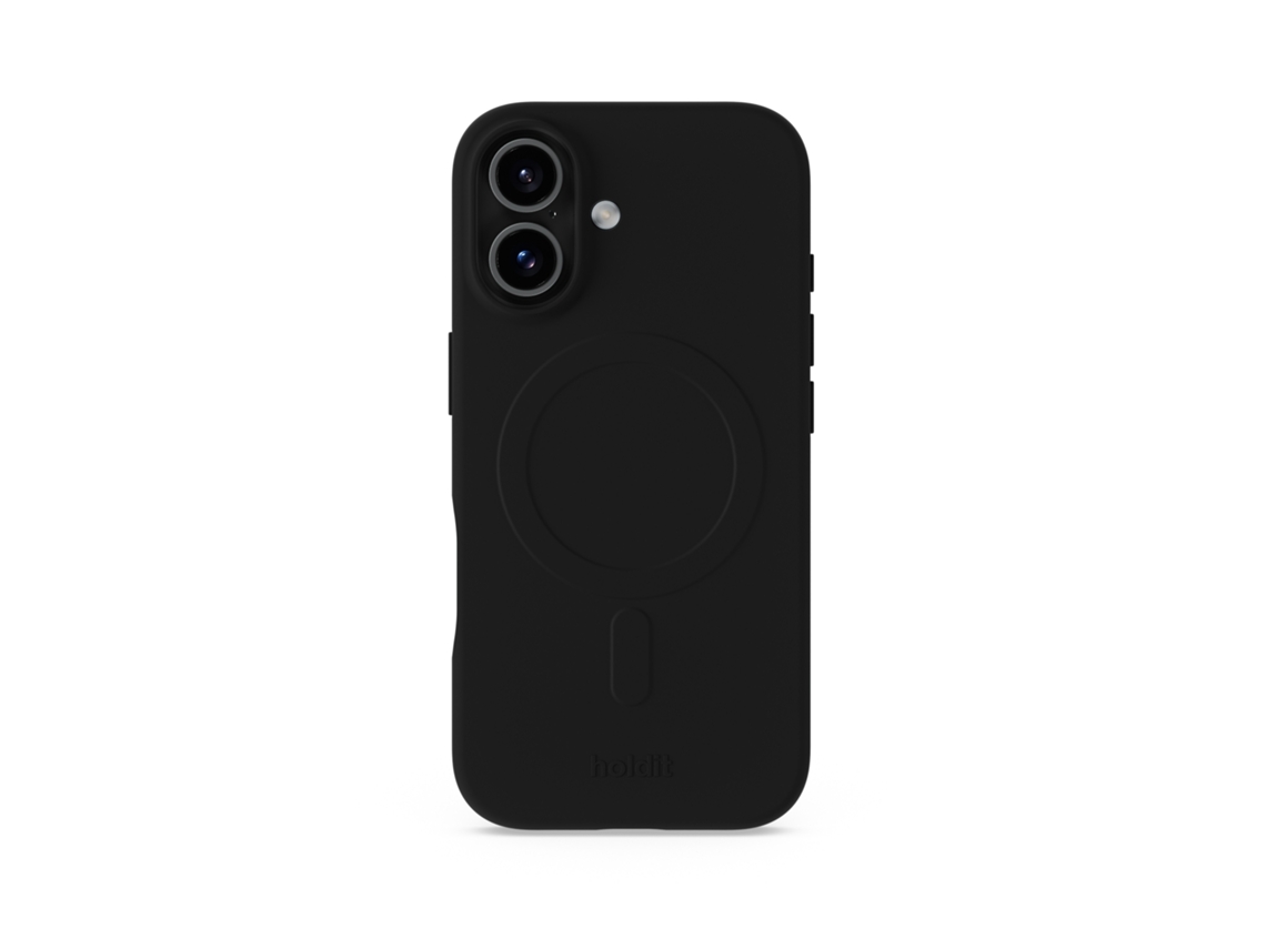Capa Protetora Magsafe Preta Para Iphone 17