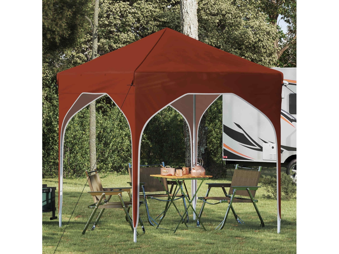 Vidaxl Tenda De Festa Pop-up 194 X 194 X 245 Cm Terracota