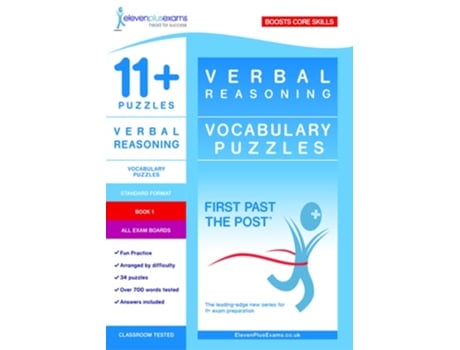 Livro 11 Puzzles Vocabulary Puzzles Book 1 de Eleven Plus Exams (Inglês)