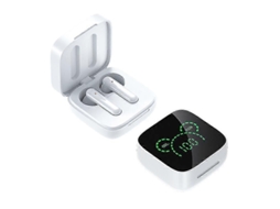 Fones De Ouvido K60 Tws Bluetooth 5.3, Estéreo Hifi 3d, Sem Fio, Esportivo, Com Microfone E Visor Digital Led Para Iphone. Ly Ebike