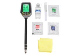 Medidor de Ph do Solo 6 em 1 com Ce, Luz, Fertilidade, Umidade, Temp S/MARCA