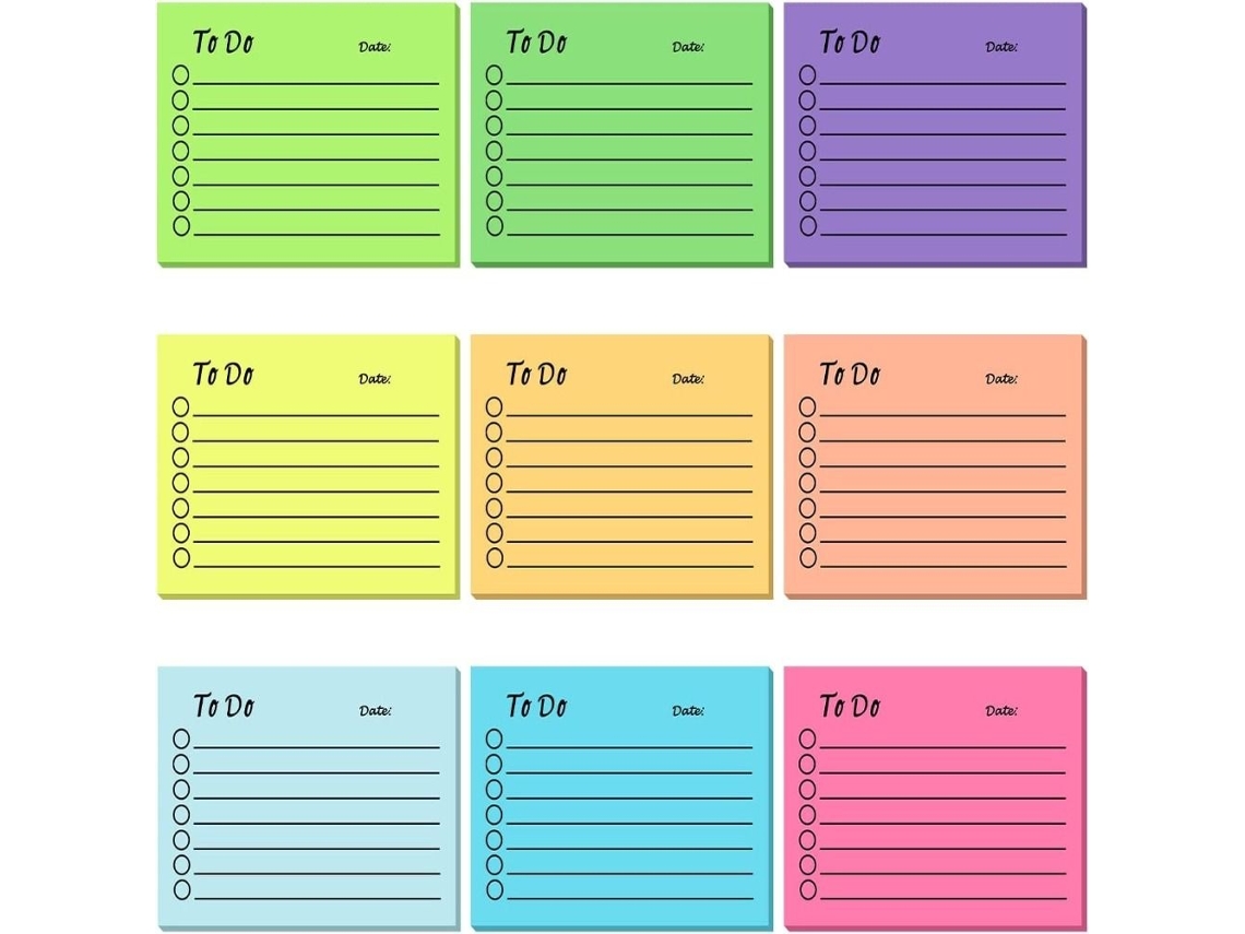 Bloco De Notas Adesivas Bloco De Notas Aquaforge
