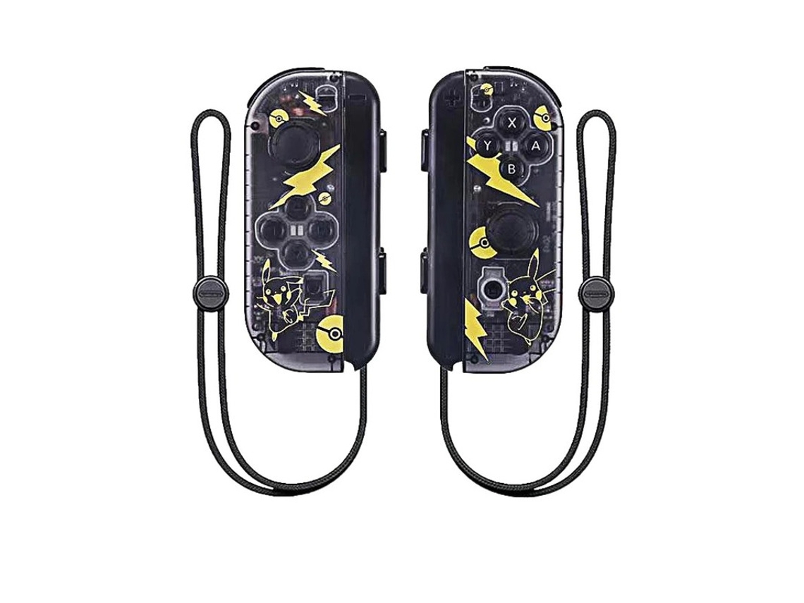 Joy-Con Pickup Controller Não Original, Compatível com Nintendo Switch - Um Par de Controles com Pulseira
