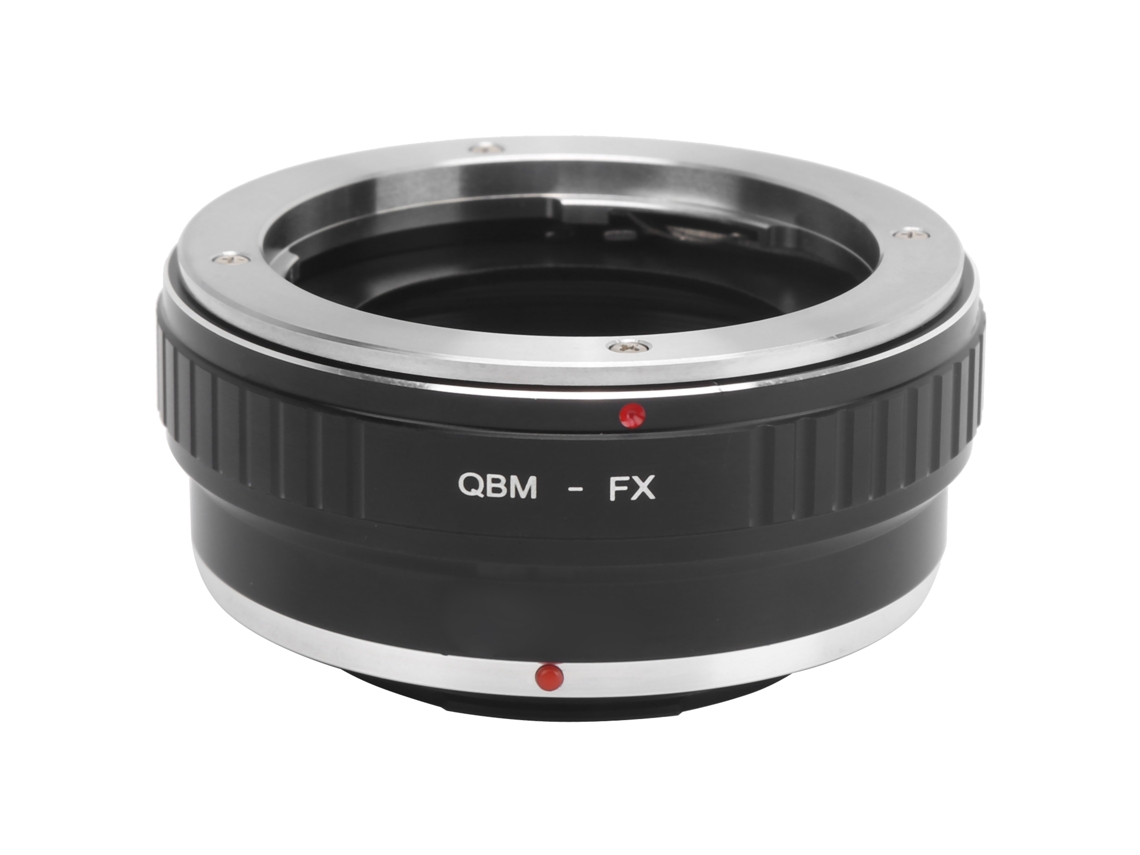 2026 adaptador de Lente Qbm‑fx para Câmera Fuji Fx Mount, Foco Manual, Alumínio