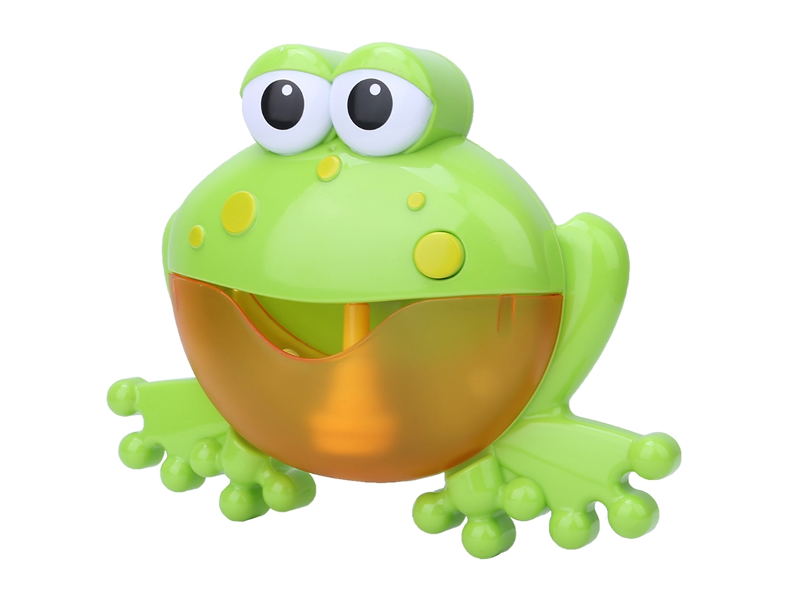 Primerox máquina de Bolhas Elétrica Sapo Brinquedo de Banho Musical Interativo com Pais e Filhos