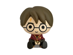 Figura Chibi Harry Potter Com Snitch Dorada 16 Cm