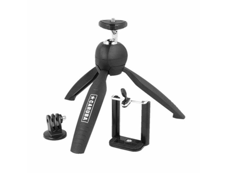 Tripé CARUBA Mini p/ Smartphone e Action Cam Orbit 15