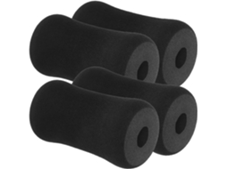 Rolos De Apoio Para Os Pés Baluue, Conjunto 4 Peças, Com Revestimento