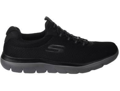 Ténis SKECHERS Summits Tecido Homem (44 - Preto, Cinzento)