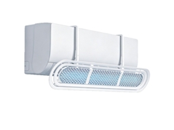 Defletor de ar retrátil para ar condicionado, guia universal de ar para condicionadores de ar de parede, para-brisa para ar condicionado residencial.