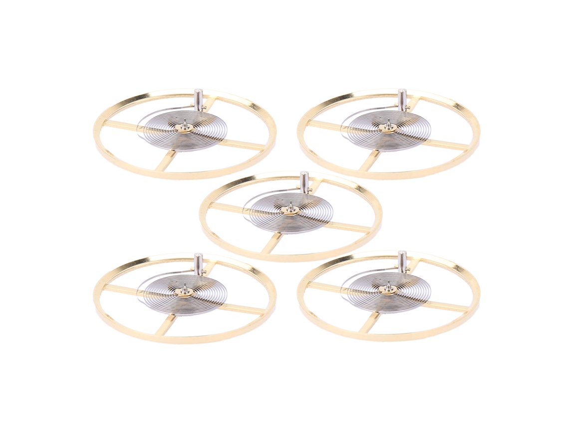 5pcs Roda Equilibradora para Movimento de Relógio Peça de Reparo Acessório 11mm
