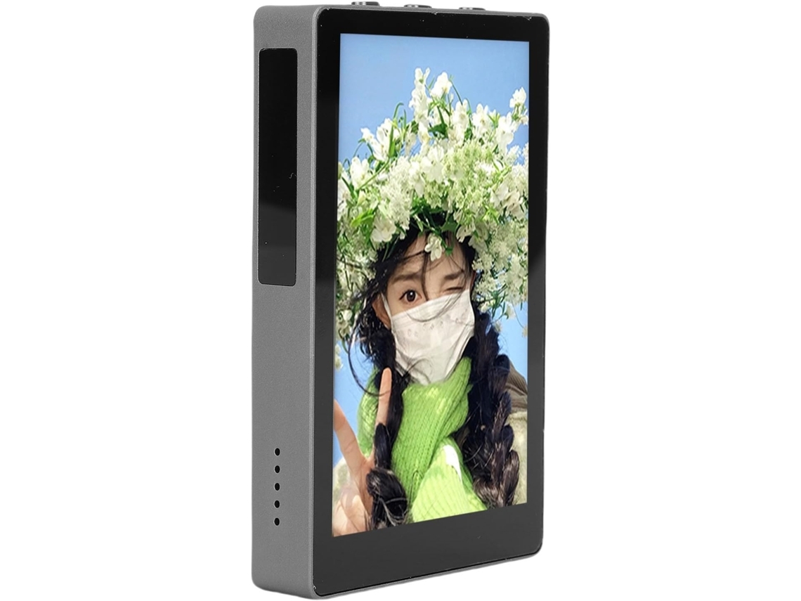 Tela Hd De 4 Polegadas Para Selfies Com Suporte Magnético.