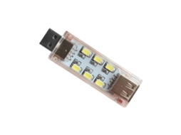 Luz Noturna Usb EOOCOO (iluminação 12led, Empilhável de Dois Lados)