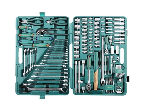 Conjunto de ferramentas manuais 127 peças. Jonnesway