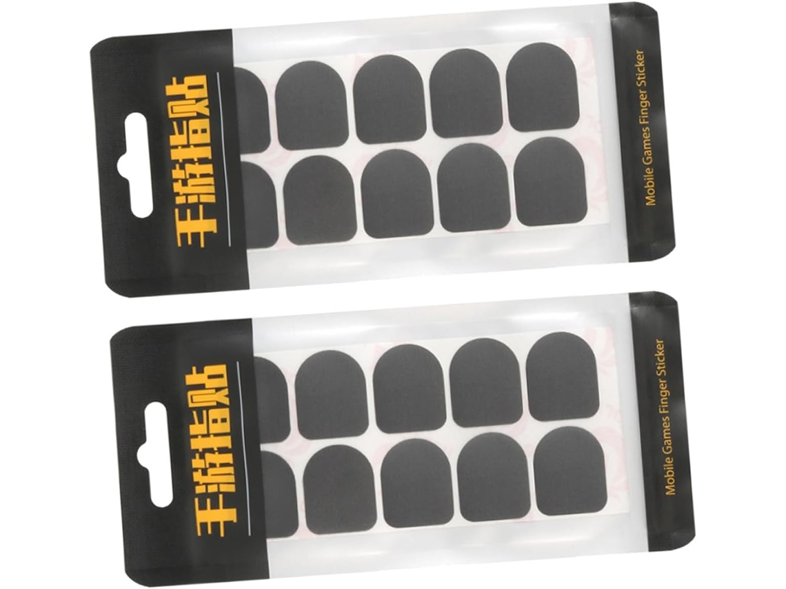 Lurelia Dedeiras Gaming Para Ecrã Tátil Fibra De Carbono, Antiderrapante, Antitranspirante, Leve, Portátil, Para Gaming Móvel E Ecrãs Táteis