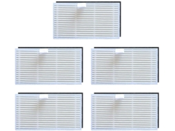 Conjunto De 5 Filtros Laváveis Ultenic Para Aspirador Robô T20 Pro.