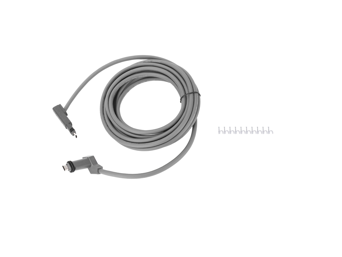 Cabo de Substituição Profissional Starlink com Kit de Pinos de Arame para Satélite V2 Retangular 15ft | S/MARCA
