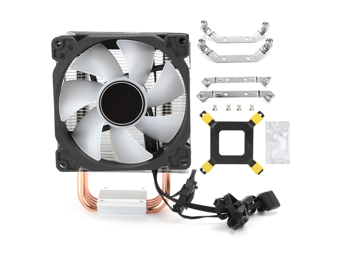 Dissipador De Calor Cr1400 Cooler De Cpu Com 4 Pipes De Calor, Ventilador Pwm Rgb