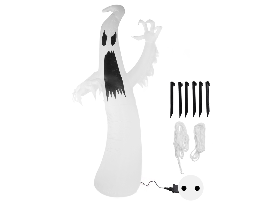 Laxiscreed Fantasma Inflável De 12 Pés Para Halloween, Decoração Indoor E Exterior