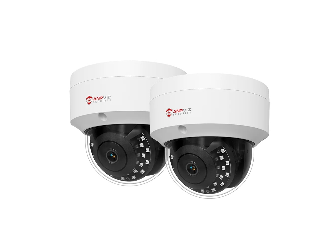 Câmera De Dome, Resolução De 5mp, Detecção Humanoide Com Ia, 2pc 5mp Branco, 2.8mm-d