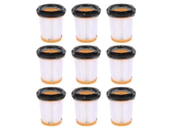 Conjunto De 9 Filtros Para Aspirador De Pó Portátil Sem Fio Shark Ion W1 . Brilvibera (modelos Wv200, Wv201 E Wv205)