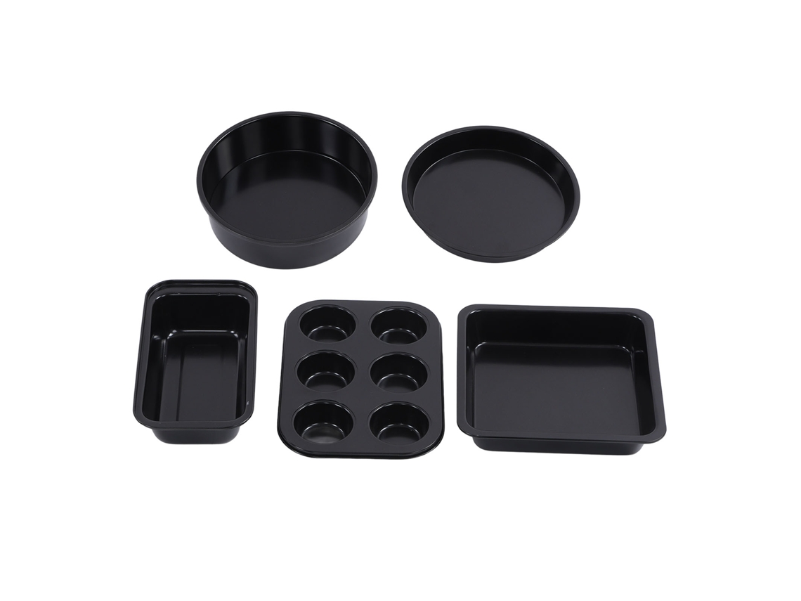 Conjunto de Panelas de Forno LAXISCREED Aço Carbono Profissional
