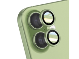 Avizar Proteção De Lente De Câmera Para Iphone 17 Com Contorno Reforçado Verde Pastel