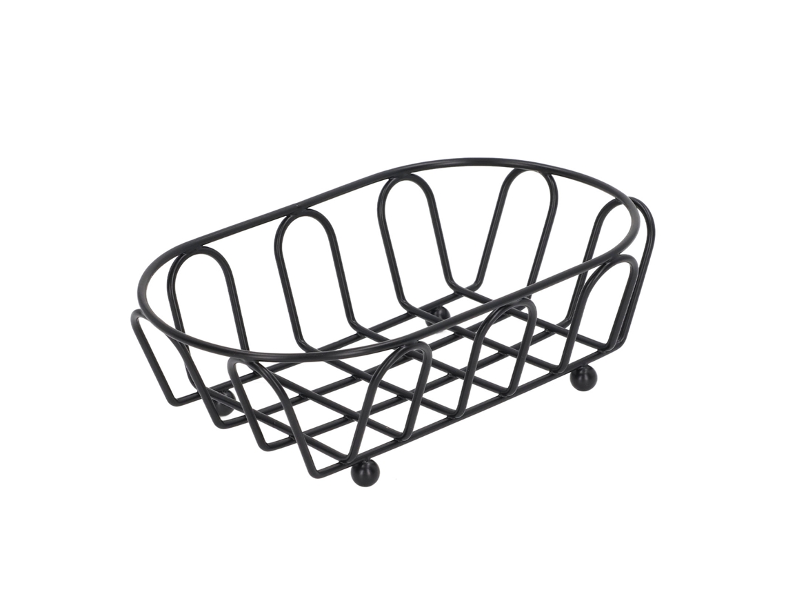 Suporte De Batata Frita De Aço Inoxidável, Cesta De Batata Frita Segura E Elegante Para Lanches E Alimentos Assados