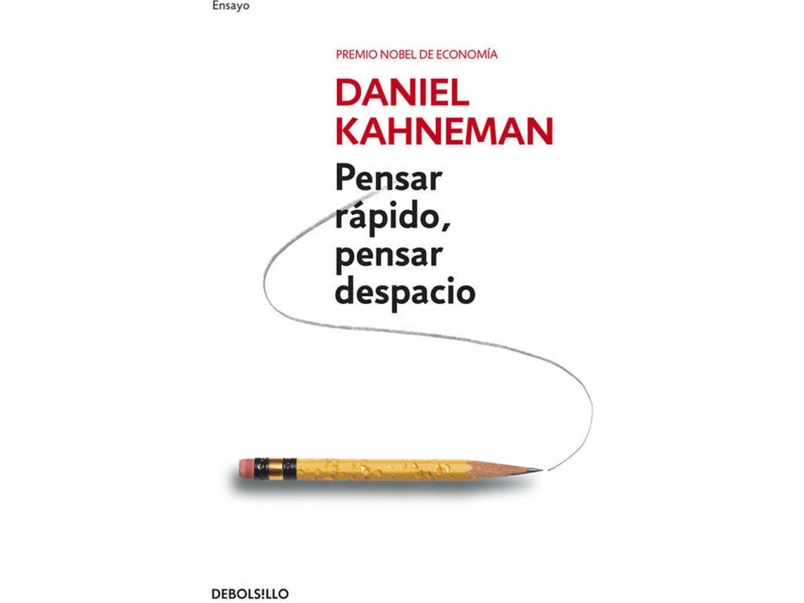 Livro Pensar Rápido, Pensar Despacio de Daniel Kahneman (Espanhol)
