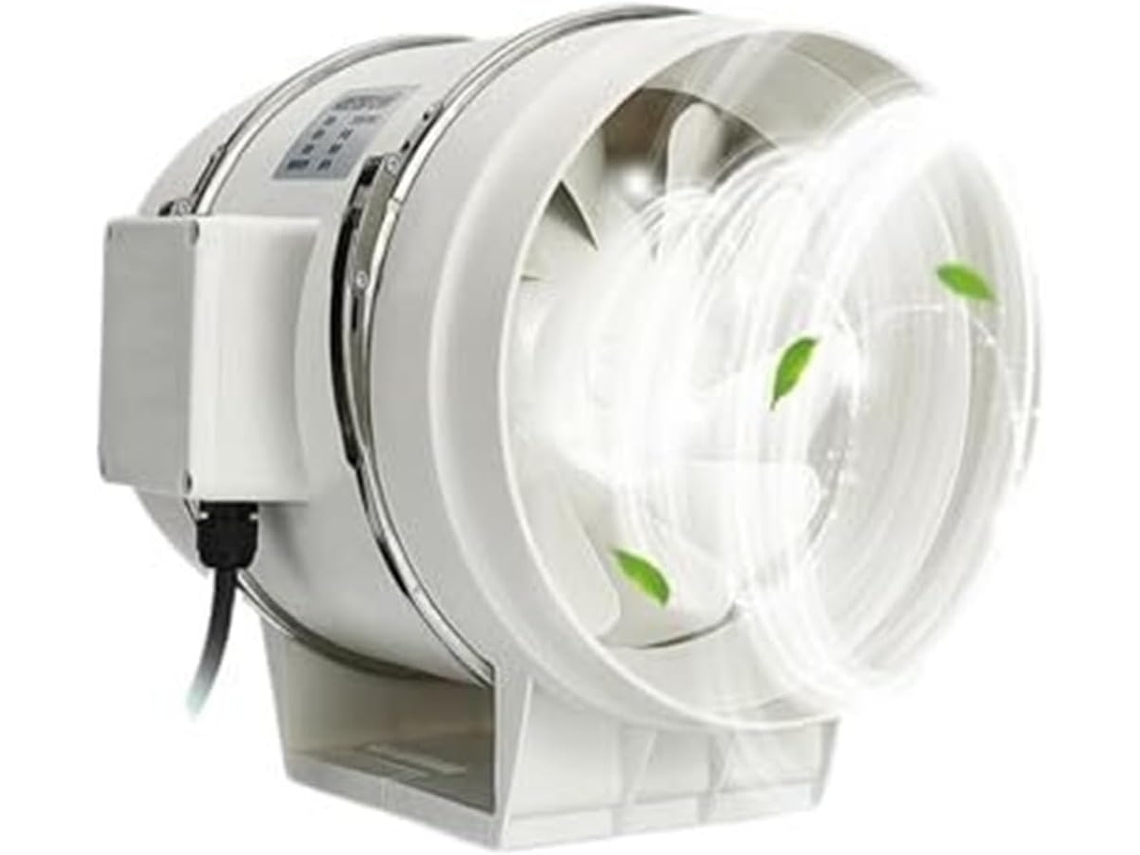 Ventilador de Duto de 8 Polegadas, SFUSHOS