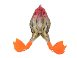 Isca de Pesca Thunder Frog com Hélices para Peixes