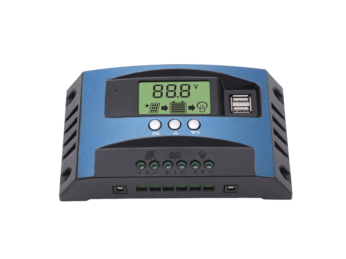 Controlador De Carga Solar Mppt 12v 24v 30a