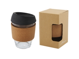 Vaso 360 Ml Vidrio Borosilicato Silicona