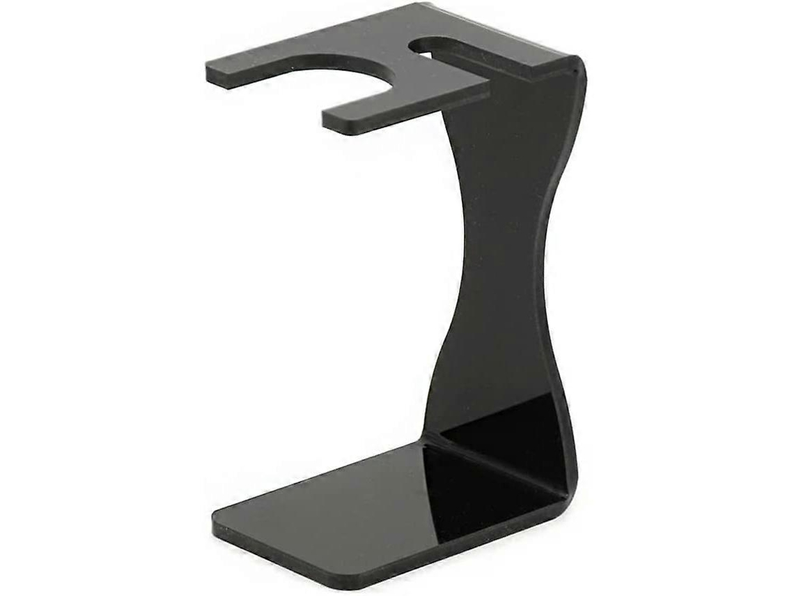 Suporte Para Pincel E Lâmina De Barbear Em Acrílico, Ideal Para Barbear E Barba, Ferramenta De Barbear Masculina, Preto Hengjian