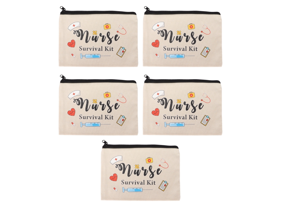 Bolsas De Maquiagem Versáteis Com Tema De Enfermeira Bonita