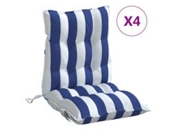 Lowback Chair Cushion, Lowback Chair Cushions Vidaxl Multicolor Tecido (n/a)